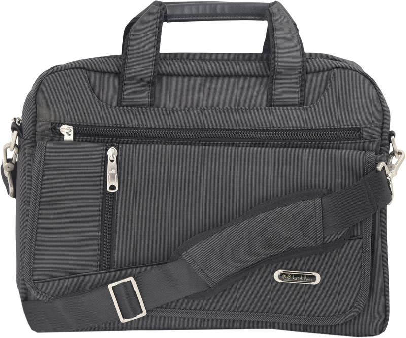 JOURNEY9 FC9011 BLK Small Briefcase - For Men(Black)