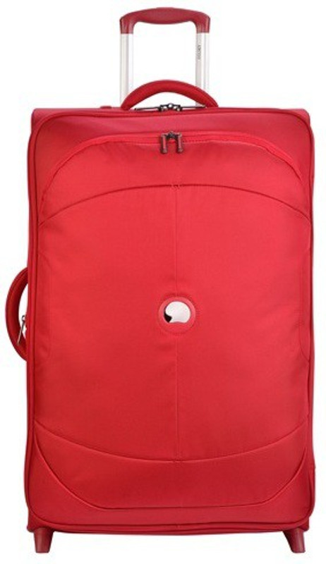Delsey U-Lite 77Cm Check-In Trolley Luggage (Red) Large Briefcase - For Men & Women(Red)
