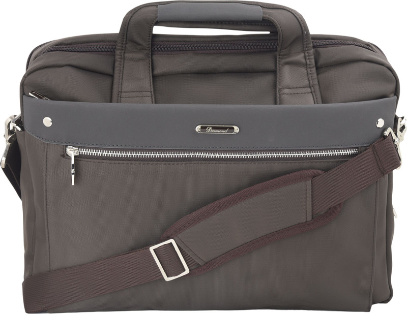JOURNEY9 FC16111 BRN Medium Briefcase - For Men(Brown)