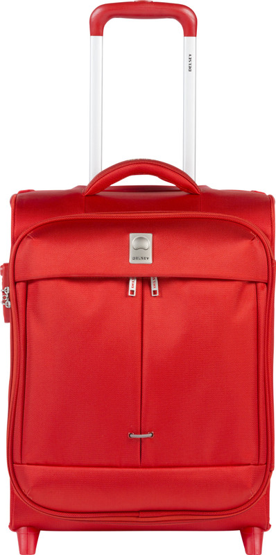 Delsey Flight 55Cm 4w tr case Small Briefcase - For Men & Women(Red)