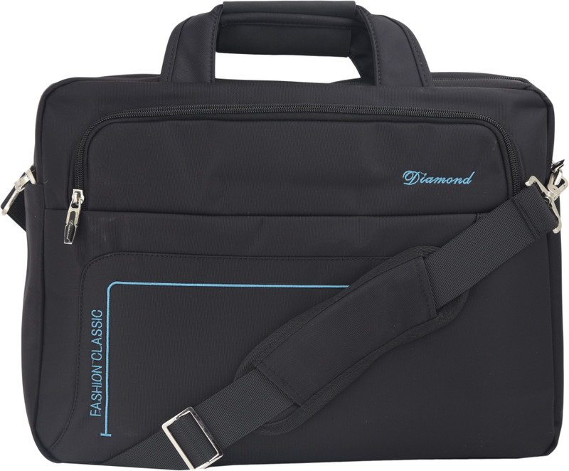 JOURNEY9 FC16106 BLK Medium Briefcase - For Men(Black)