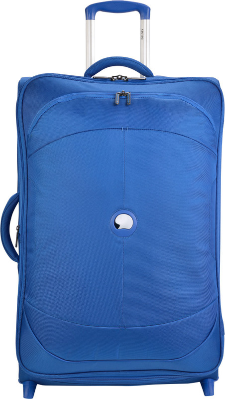 Delsey U-Lite 77Cm Check-In Trolley Luggage (Blue) Large Briefcase - For Men & Women(Blue)
