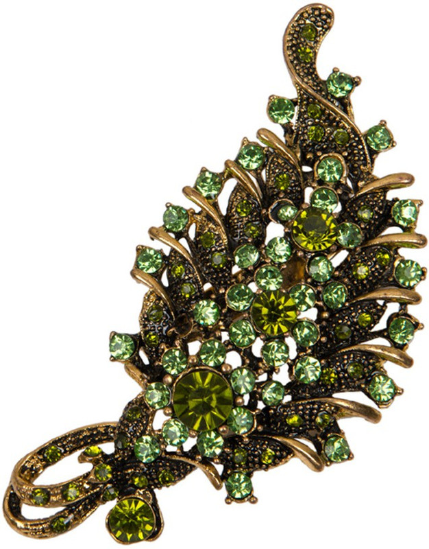 Taj Pearl Designer Brooch(Yellow) Taj Pearl Designer Brooch(Yellow)