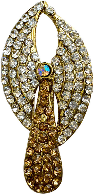 B-Fashionable Dancing Fairy Brooch(Bronze) B-Fashionable Dancing Fairy Brooch(Bronze)