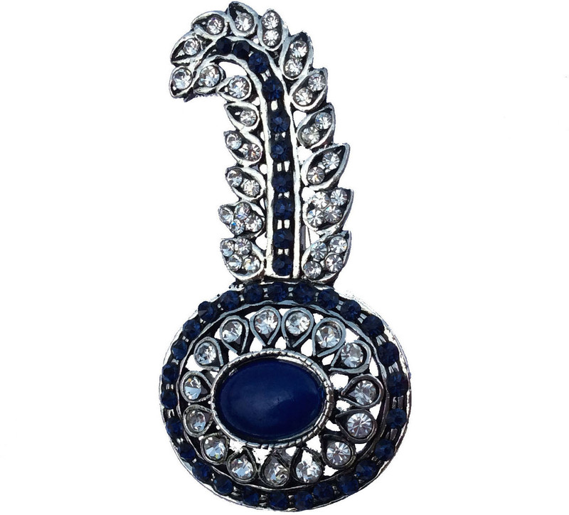 B-Fashionable Oval Brooch(Blue) B-Fashionable Oval Brooch(Blue)