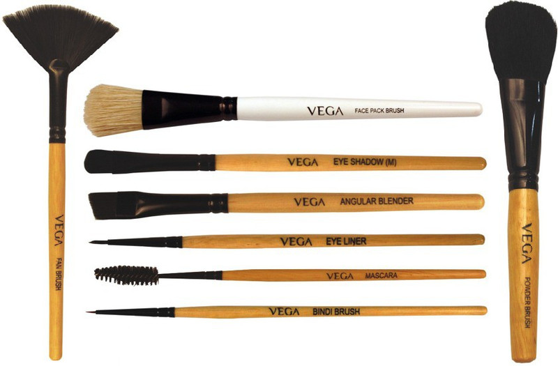Vega Makeup Brushes(Pack of 8)