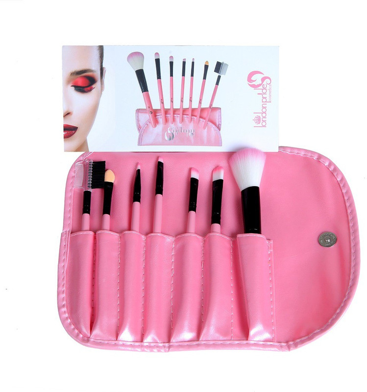 London Pride 7pcs Pink Brush Set(Pack of 7)