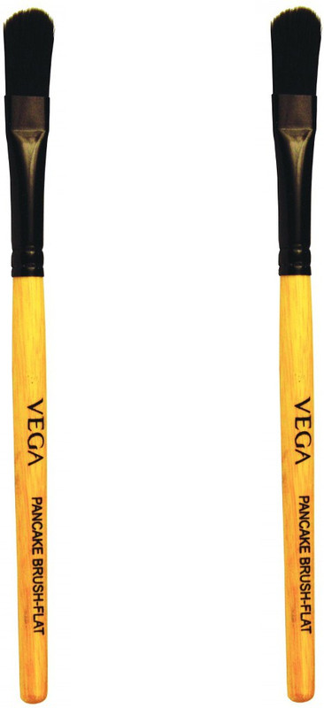 Vega Pancake Brush Flat pack of 2 PCB 01(Pack of 2)