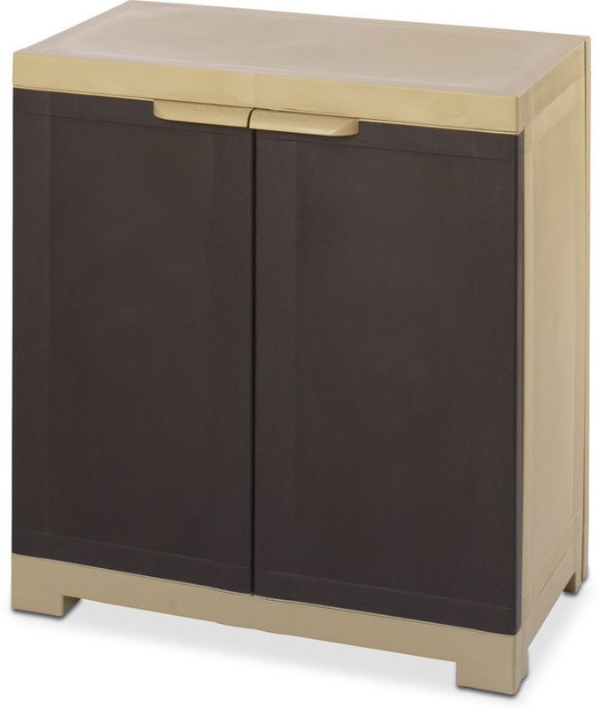 Nilkamal Freedom Plastic Free Standing Cabinet(Finish Color - Weather Brown) RS.2187 (10.00% Off) - Flipkart
