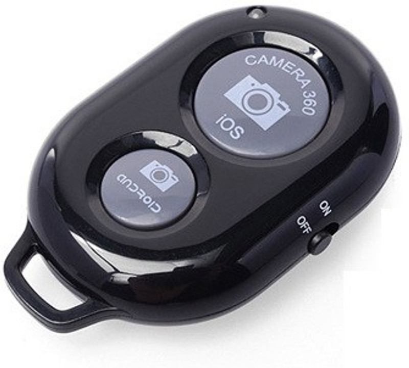 Singtronics Wireless Bluetooth Mobile Camera Remote Control(Black)