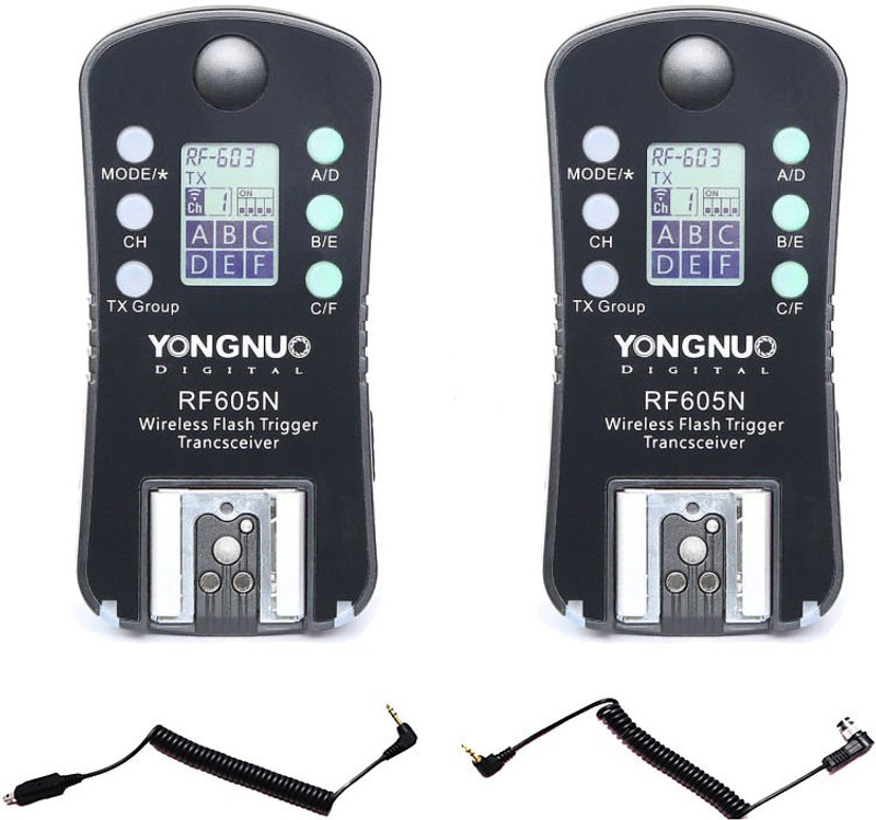 Yongnuo RF605N Camera Remote Control(Black)