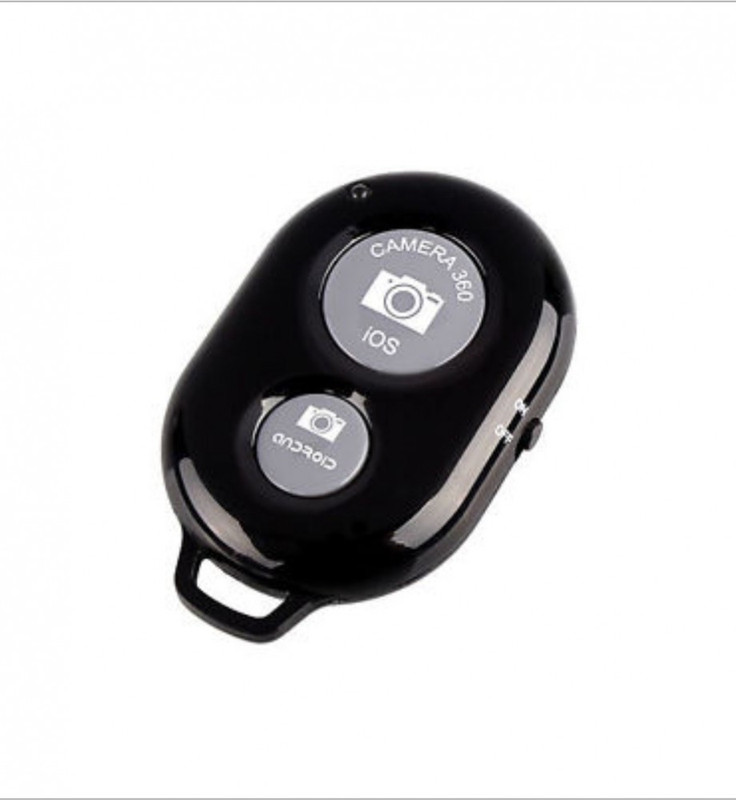 KG Collection Bluetooth Shutter Camera Remote Control(Black, Black)