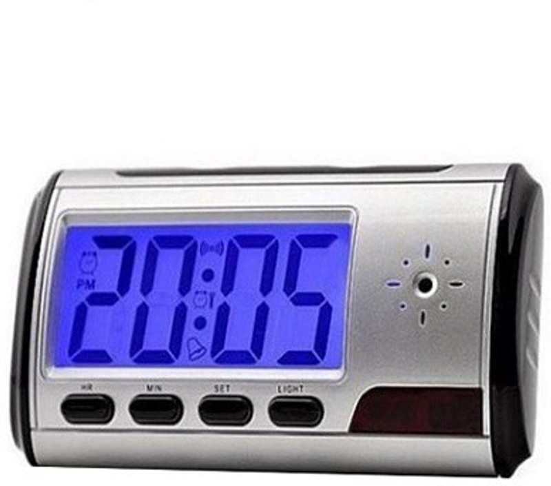 AUTOSiTY Secrete Detective Silver Multi Funtion Digital Spy Clock Camcorder(Silver)