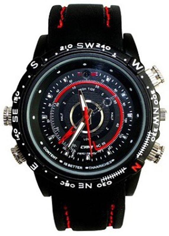 AUTOSiTY Detective Survilliance F01D Watch Spy Camera Product Camcorder(Black)