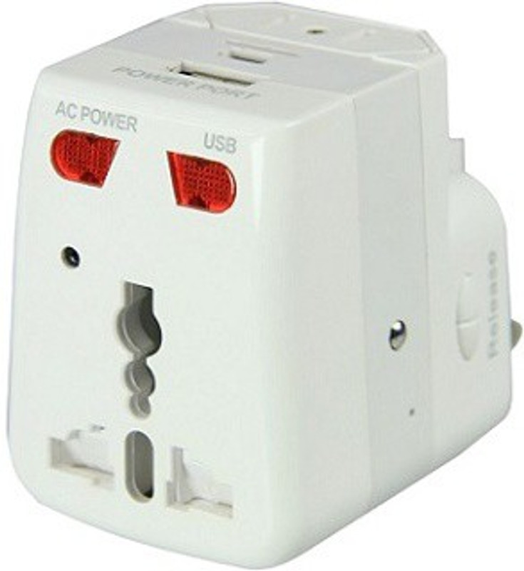 AUTOSiTY Detective Survilliance Electric Board Socket Spy Camera Product Camcorder(White)