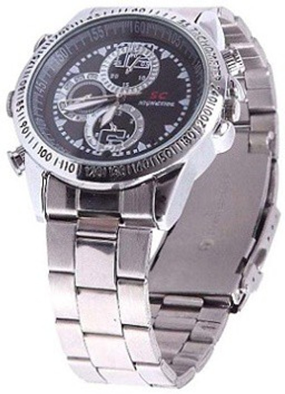 AUTOSiTY Detective Survilliance (sc) Based Chain Hand DVR Watch Spy Product Camcorder(Silver)