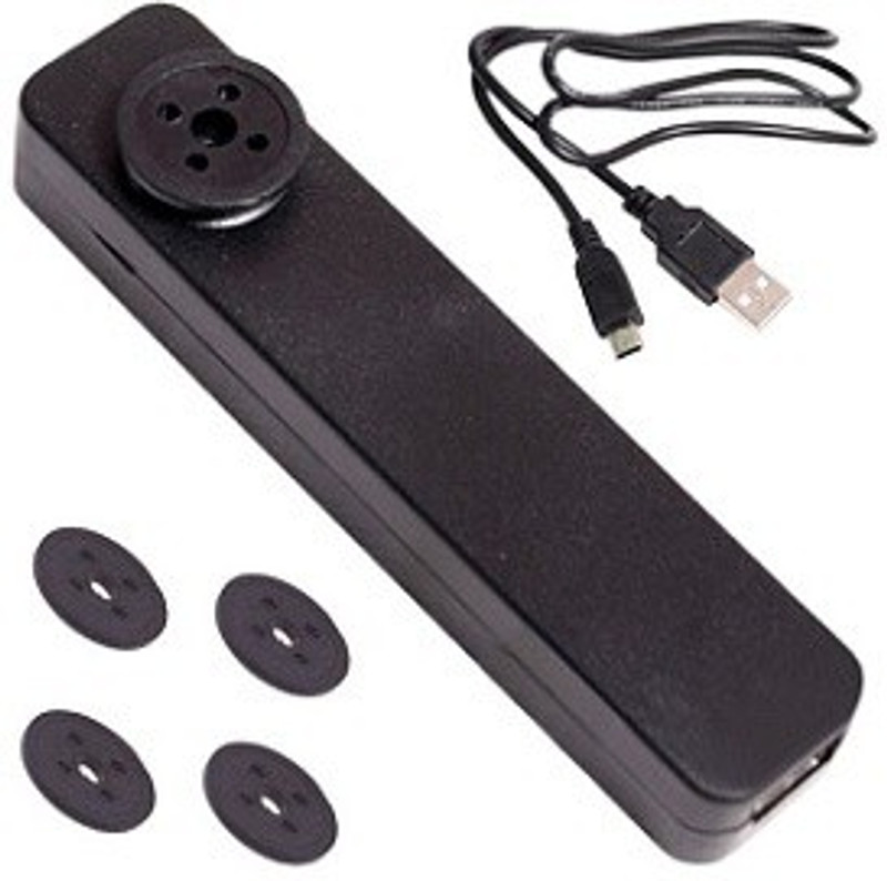 AUTOSiTY Detective Security 4GB DVR Video Hidden Camera-11 Button Spy Product Camcorder(Black)