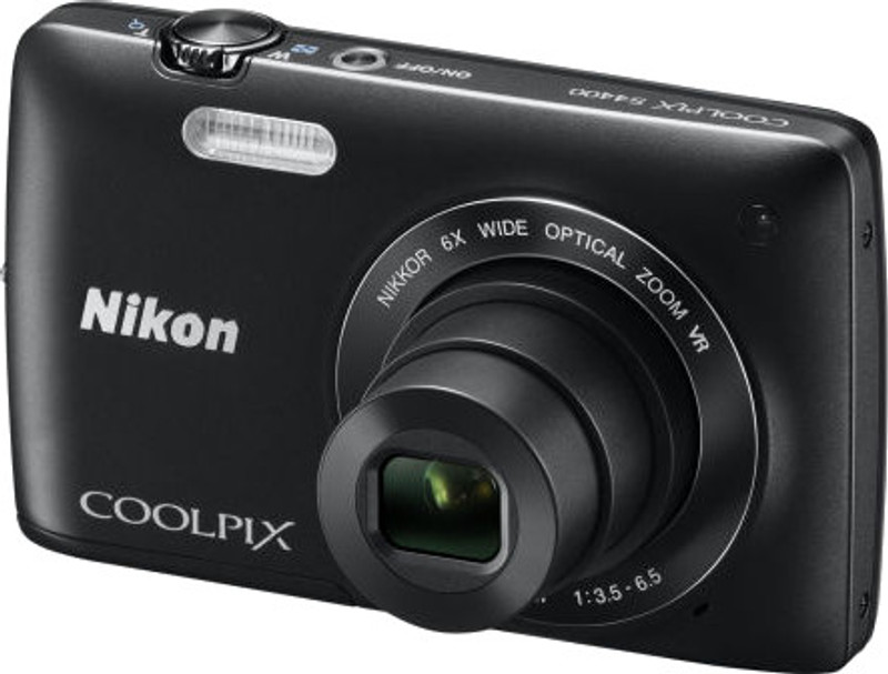 Nikon S4400 Point & Shoot Camera(Black)