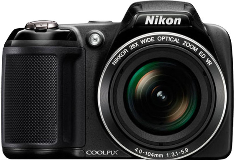 Nikon L330 Point & Shoot Camera(Black)