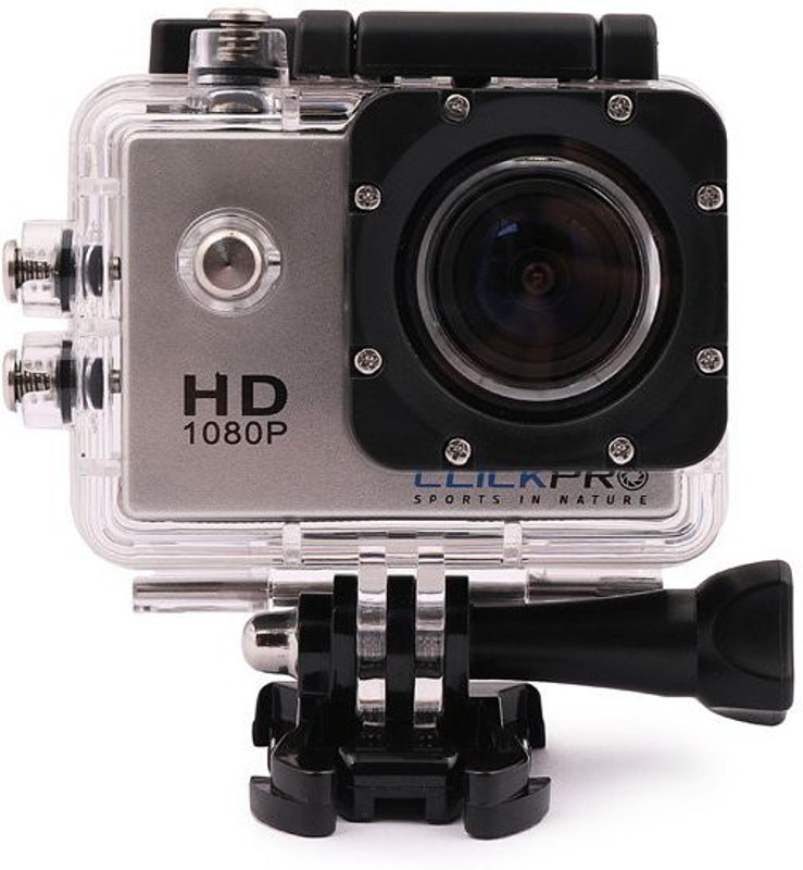 Click Pro Oculus Plus Sports & Action Camera Sports & Action Camera(Silver)