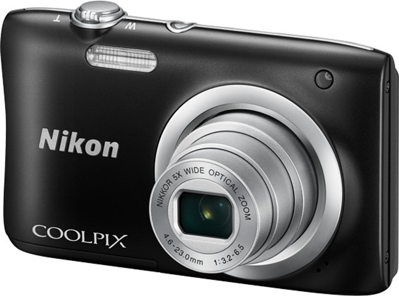 Nikon Coolpix A100 Point & Shoot Camera(Black)