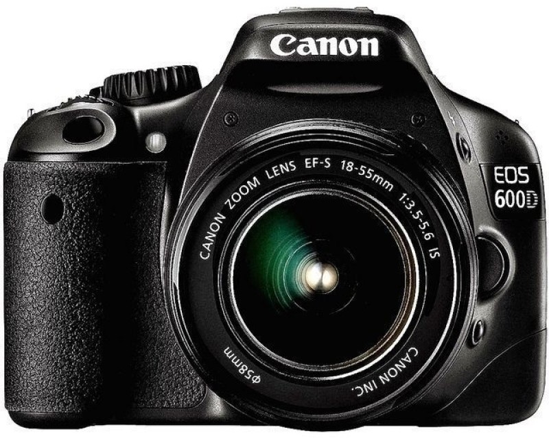 Canon EOS 600D DSLR Camera (Body with EF-S 18-55 mm IS II Lens)(Black)