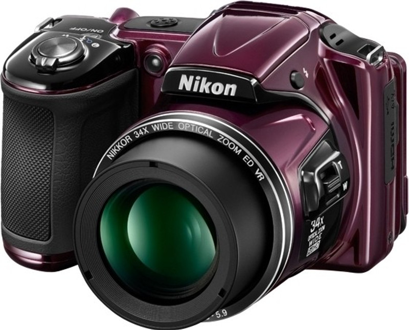 Nikon L830 Point & Shoot Camera(Plum)
