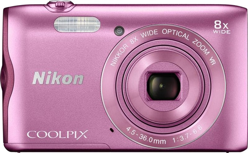 Nikon Coolpix A300 Point & Shoot Camera(Pink)