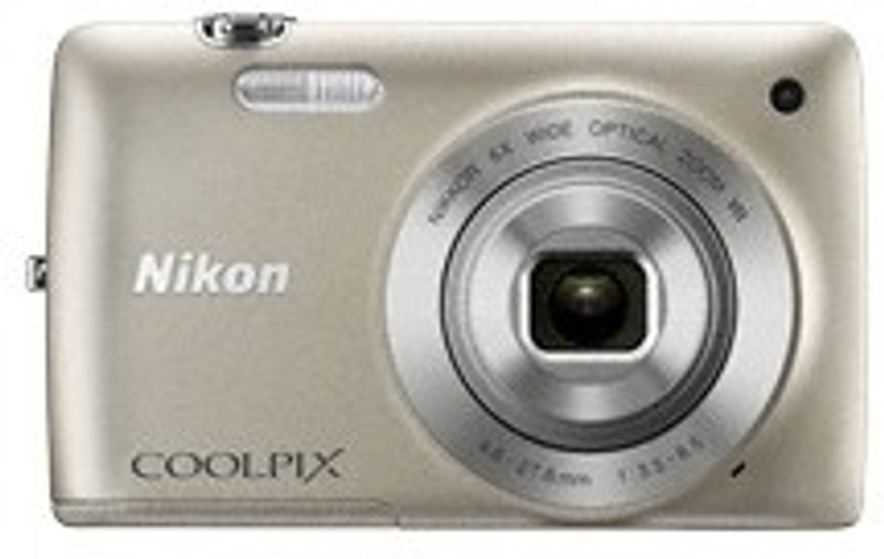 Nikon S4400 Point & Shoot Camera(Silver)