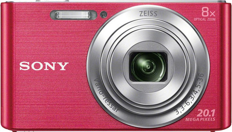 Sony Cyber-shot DSC-W830 PC/IN5(20.1 MP, 8 Optical Zoom, 32x Digital Zoom, Pink)