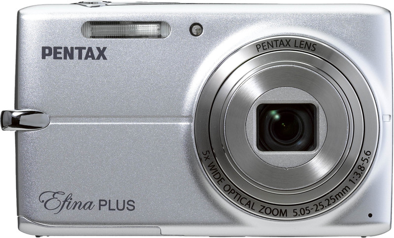 Pentax Efina(14 MP, 5x Optical Zoom, 6x Digital Zoom, Silver)
