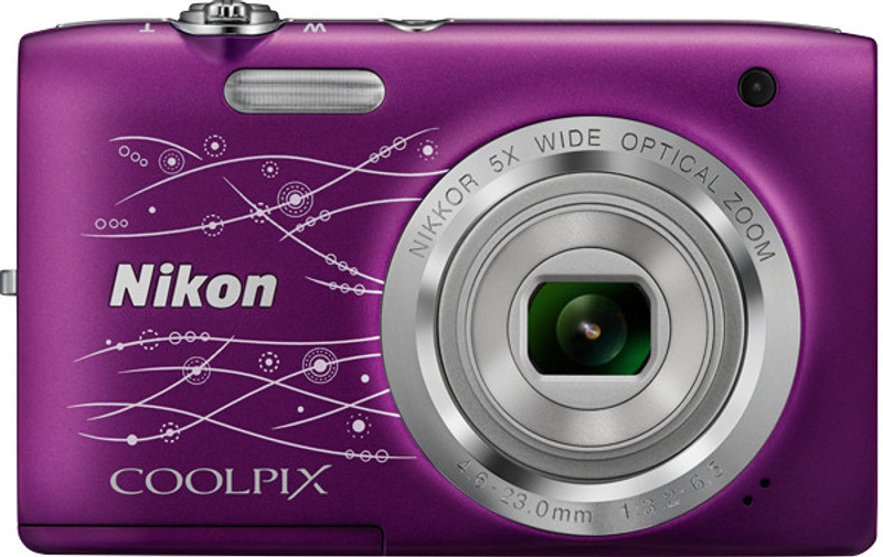Nikon S2800 Point & Shoot Camera(Violet)