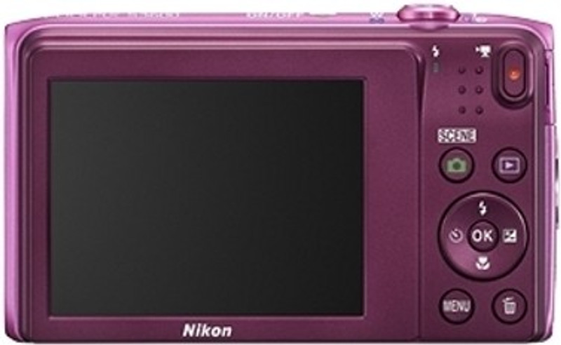 Nikon S3600 Point & Shoot Camera(Pink)