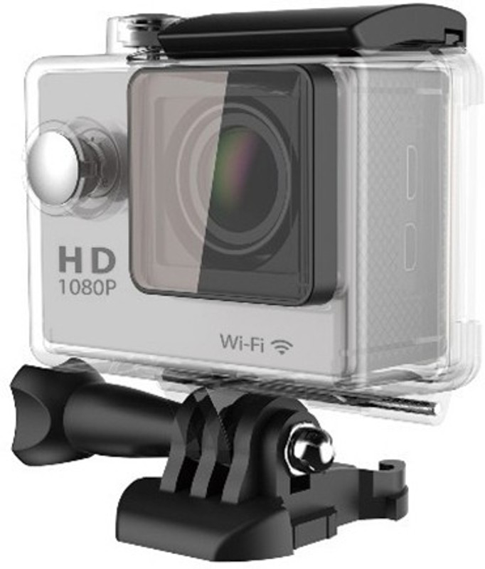 Gadget Hero's GHXSC786S Body Only Sports & Action Camera(Silver)