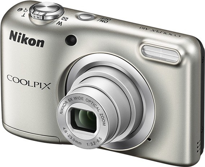 Nikon Coolpix A10 Point & Shoot Camera(Silver)