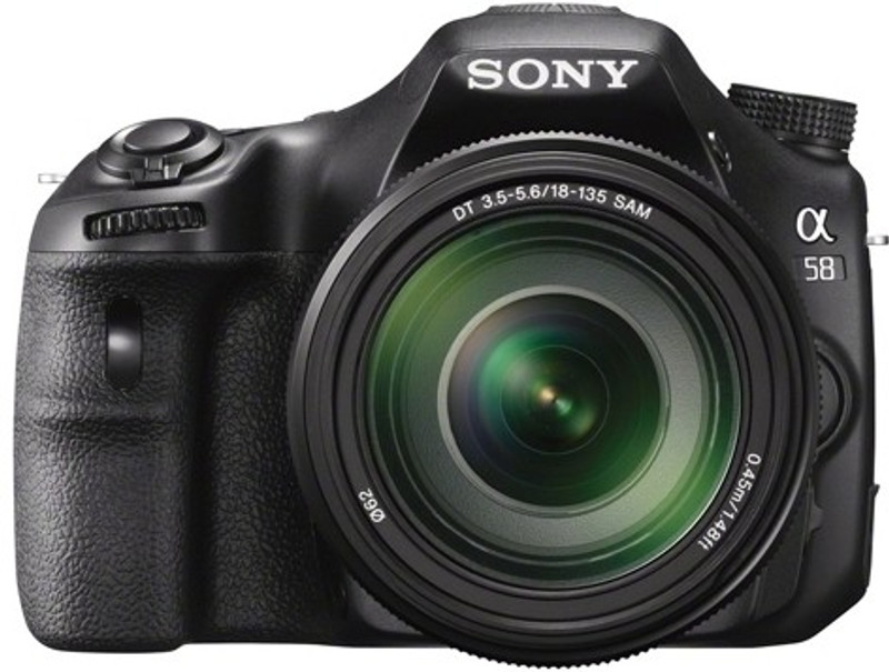 Sony Alpha SLT-A58M Mirrorless Camera (Body only)(Black)