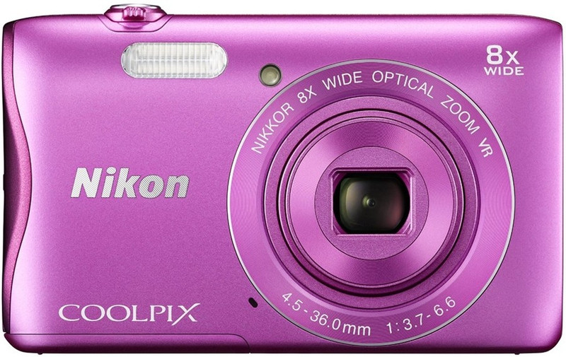Nikon S3700 Coolpix Camera Mirrorless Camera(Pink)