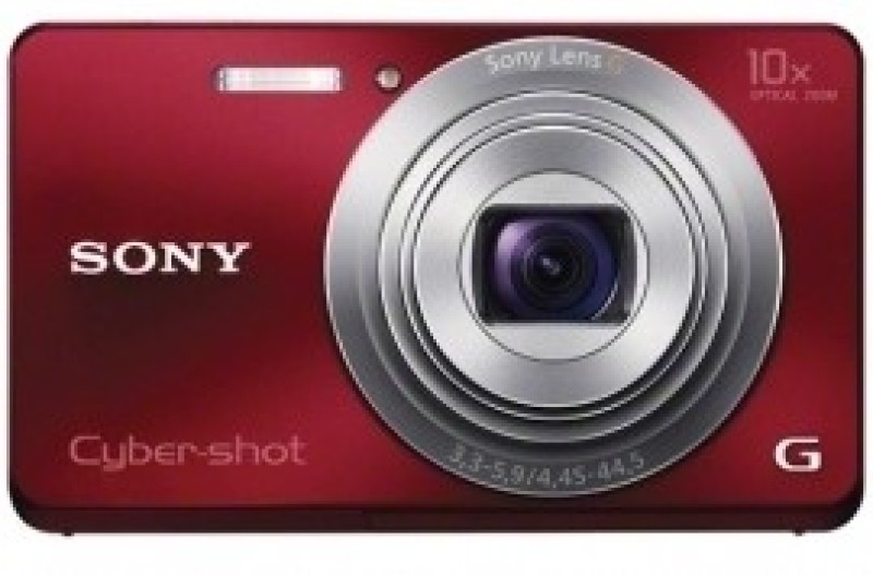 Sony DSC-W690 Mirrorless Camera(Red) 1