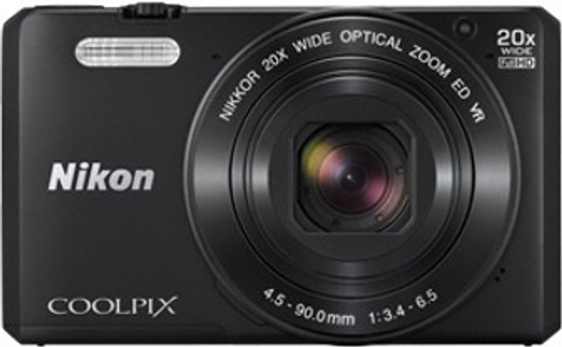 Nikon Coolpix S7000 Point & Shoot Camera(Black)