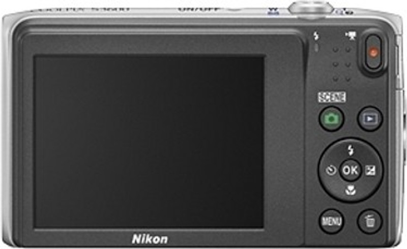 Nikon S3600 Point & Shoot Camera(Silver)