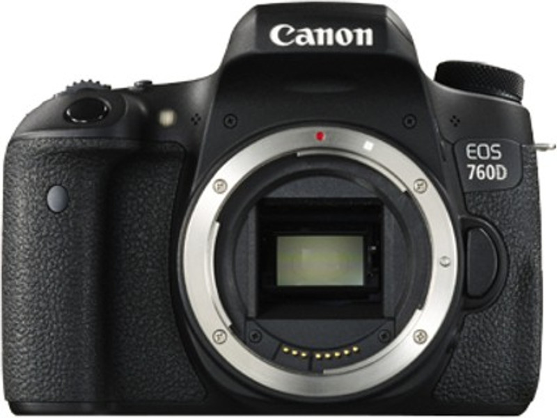 Canon EOS 760D DSLR Camera (Body only)(Black)