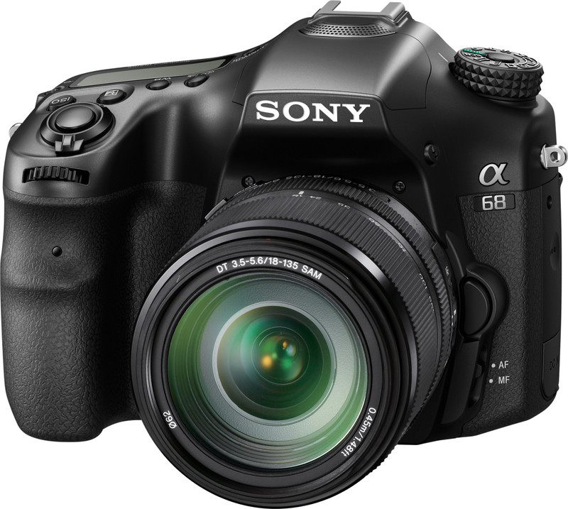 Sony ILCA-68M Mirrorless Camera with 18-135 mm Lens(Black)