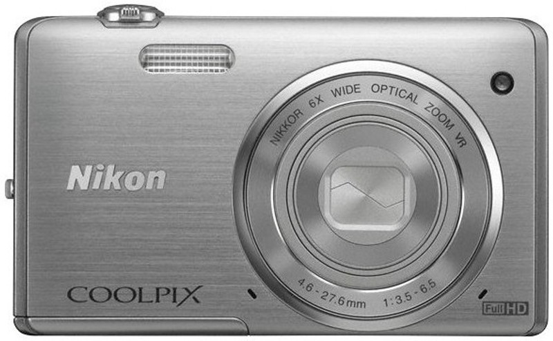 Nikon S5200 Point & Shoot Camera(Silver)