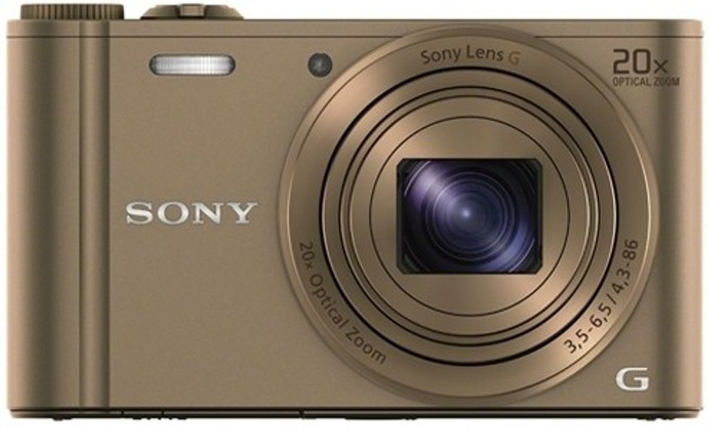 Sony DSC-WX300 Point & Shoot Camera(Brown)
