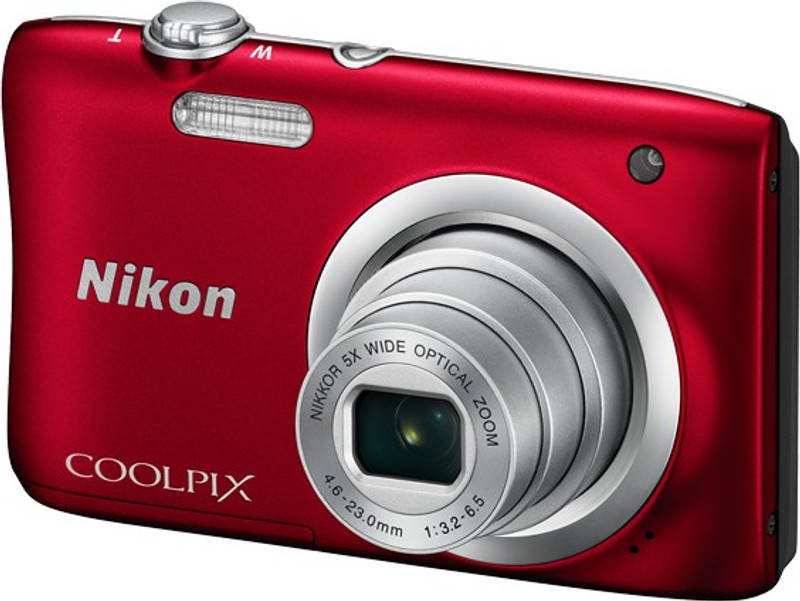 Nikon Coolpix A100 Point & Shoot Camera(Red)