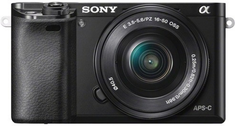 Sony ILCE-6000L/B IN5 Mirrorless Camera Body with Single Lens: 16-50mm Lens(Black)