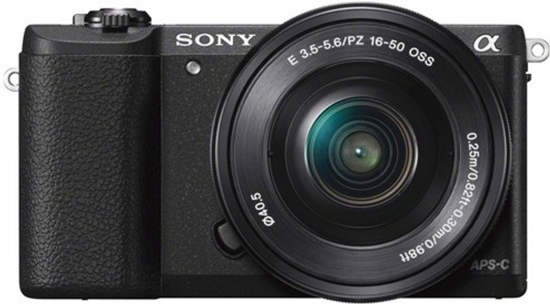 Sony ILCE-5100L Mirrorless Camera Body with Single Lens: 16-50mm Lens(Black)
