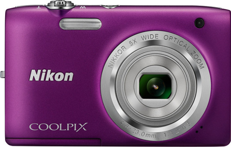 Nikon S2800 Point & Shoot Camera(Purple)
