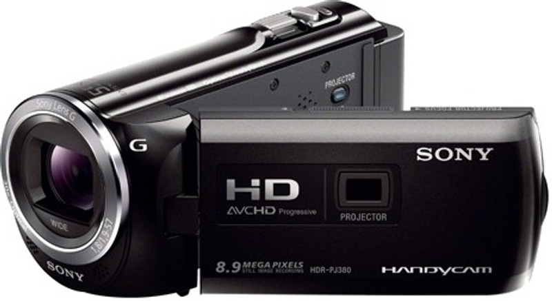 Sony HDR-PJ380E Camcorder Camera(Black)