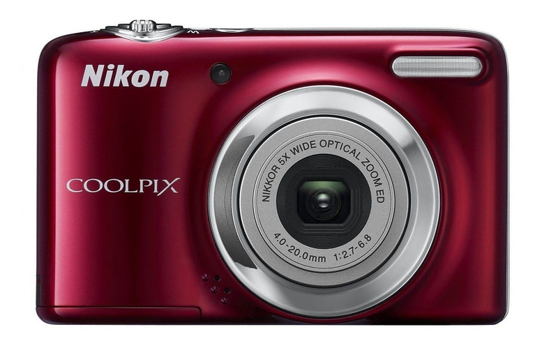 Nikon L25 Point & Shoot Camera(Red)
